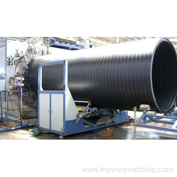 Spiral Welded hollow wall wound pipe production line